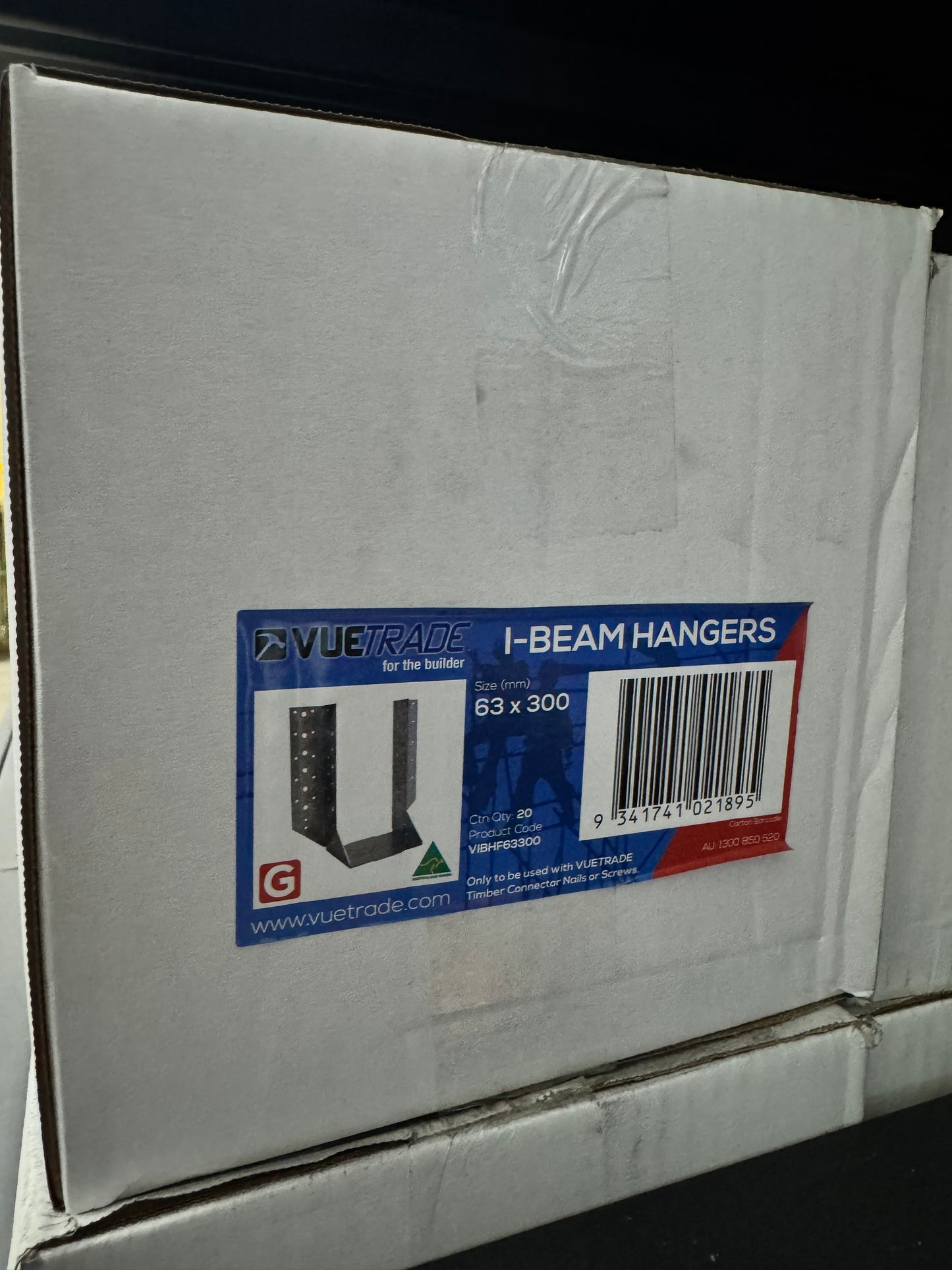 300x63 Beam Hangers