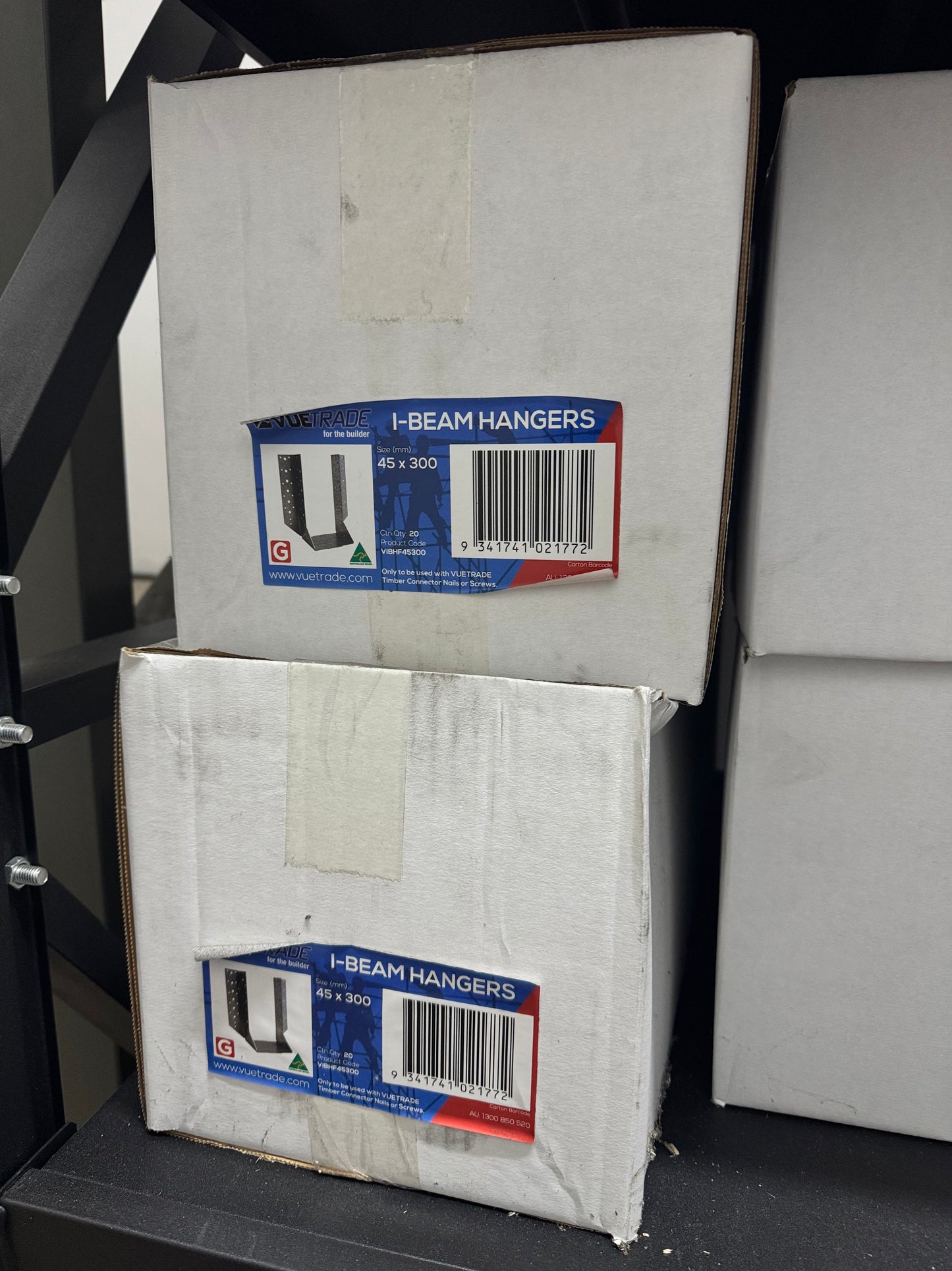 300x45 Beam Hangers